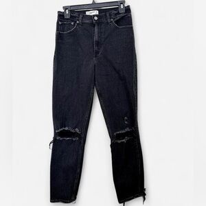 abercrombie & fitch mom jeans
